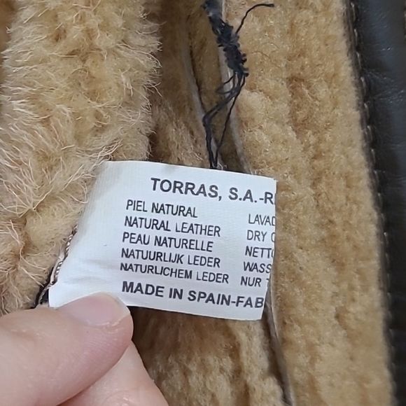 Vintage Torras light brown natural leather jacket 42 - Picture 8 of 15